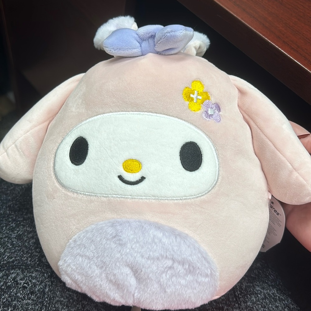 Hello kitty squishmallow easter